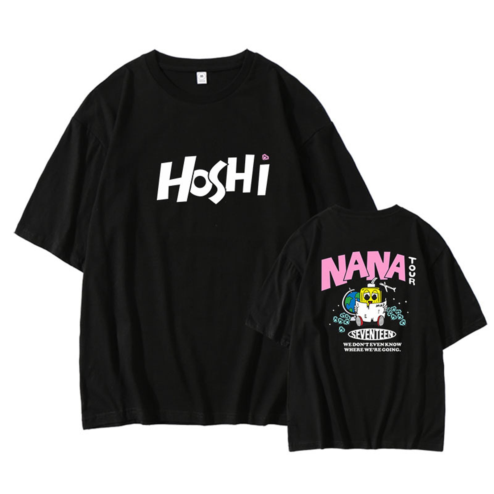 SEVENTEEN NANA TOUR Black T-shirt